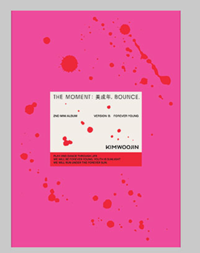 KIM WOOJIN - THE MOMENT 美成年, BOUNCE ALBUM