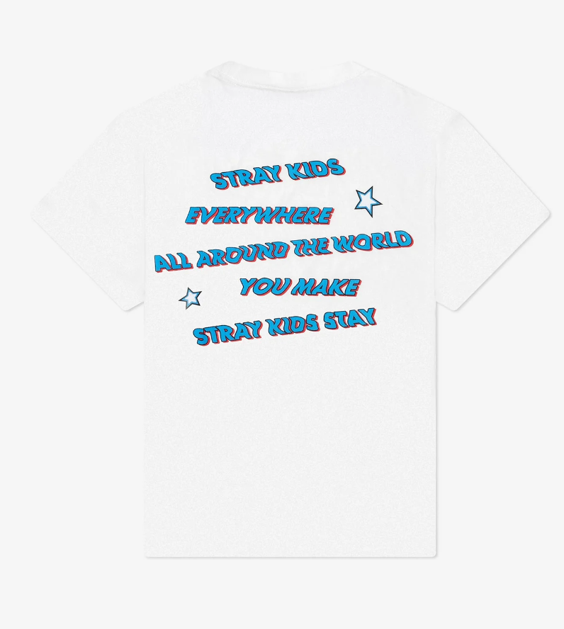 Stray Kids T-SHIRT / WHITE 『Fan Connecting 2024 "SKZ TOY WORLD"』