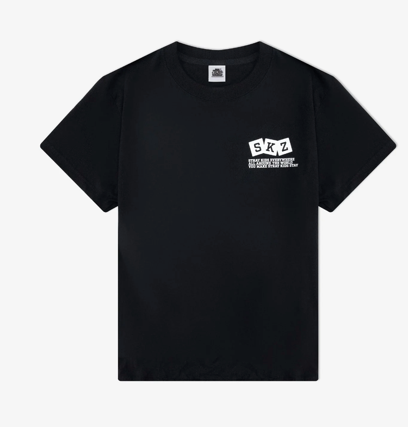 Stray Kids T-SHIRT /  BLACK 『Fan Connecting 2024 "SKZ TOY WORLD"』