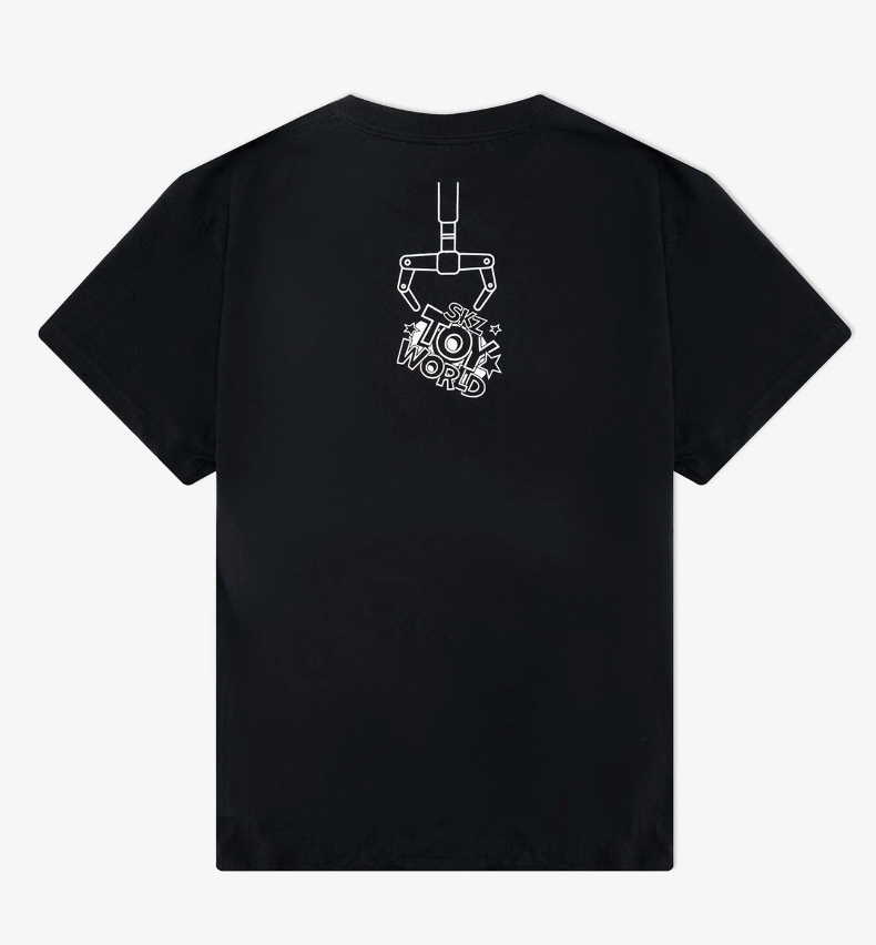 Stray Kids T-SHIRT /  BLACK 『Fan Connecting 2024 "SKZ TOY WORLD"』