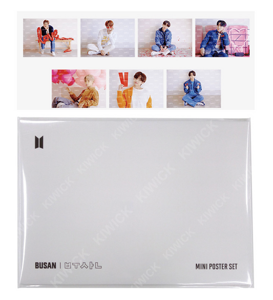 BTS Yet To Come In Busan Mini Instant Mini Poster SET