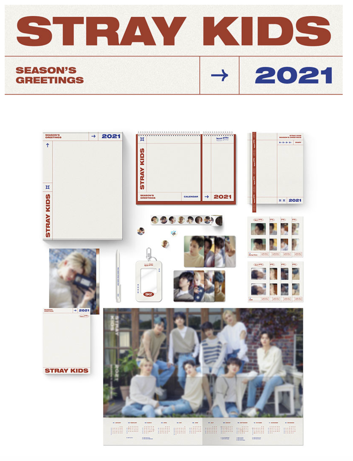 Stray Kids - 2021 SEASON'S GREETINGS + POB