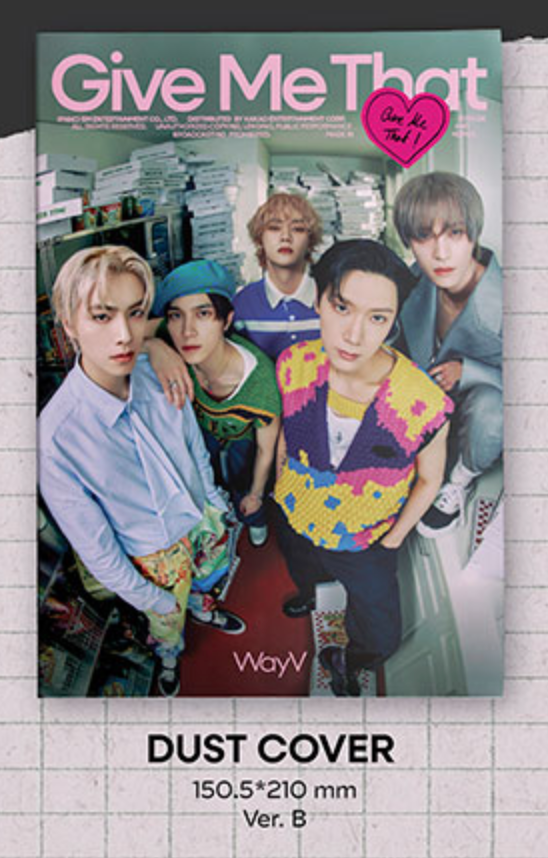 WAYV - GIVE ME THAT 5TH MINI ALBUM PHOTOBOOK