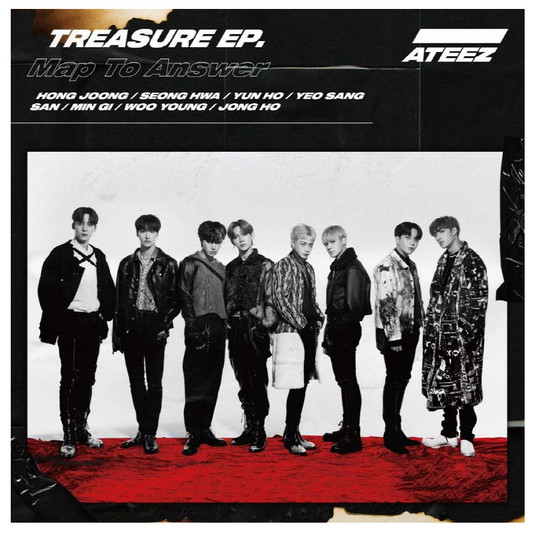 ATEEZ - JAPAN TREASURE EP. MAP TO ANSWER (Type A. CD+DVD)