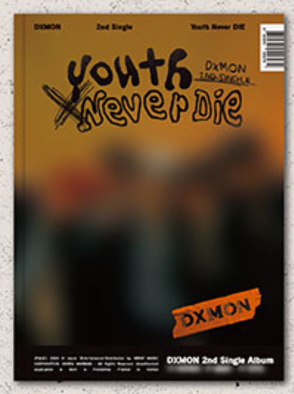 DXMON - YOUTH NEVER DIE 2ND SINGLE ALBUM PHOTOBOOK