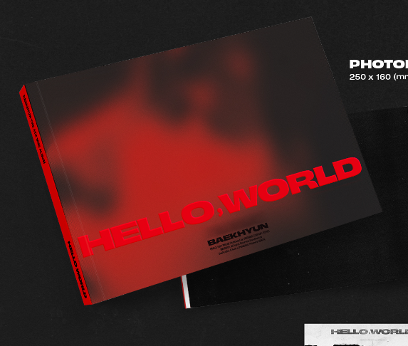 BAEKHYUN - HELLO, WORLD 4TH MINI ALBUM PHOTOBOOK