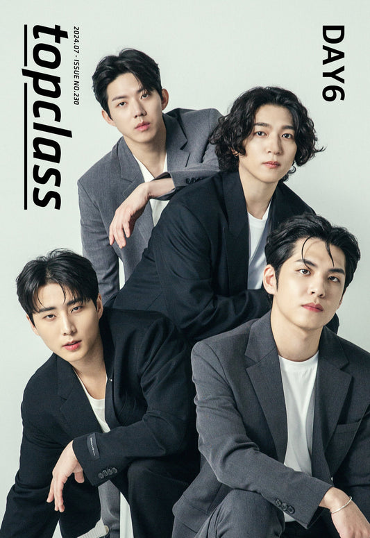 [Pre-Order] DAY6 GROUP COVER TOPCLASS MAGAZINE 2024 JULY ISUUE