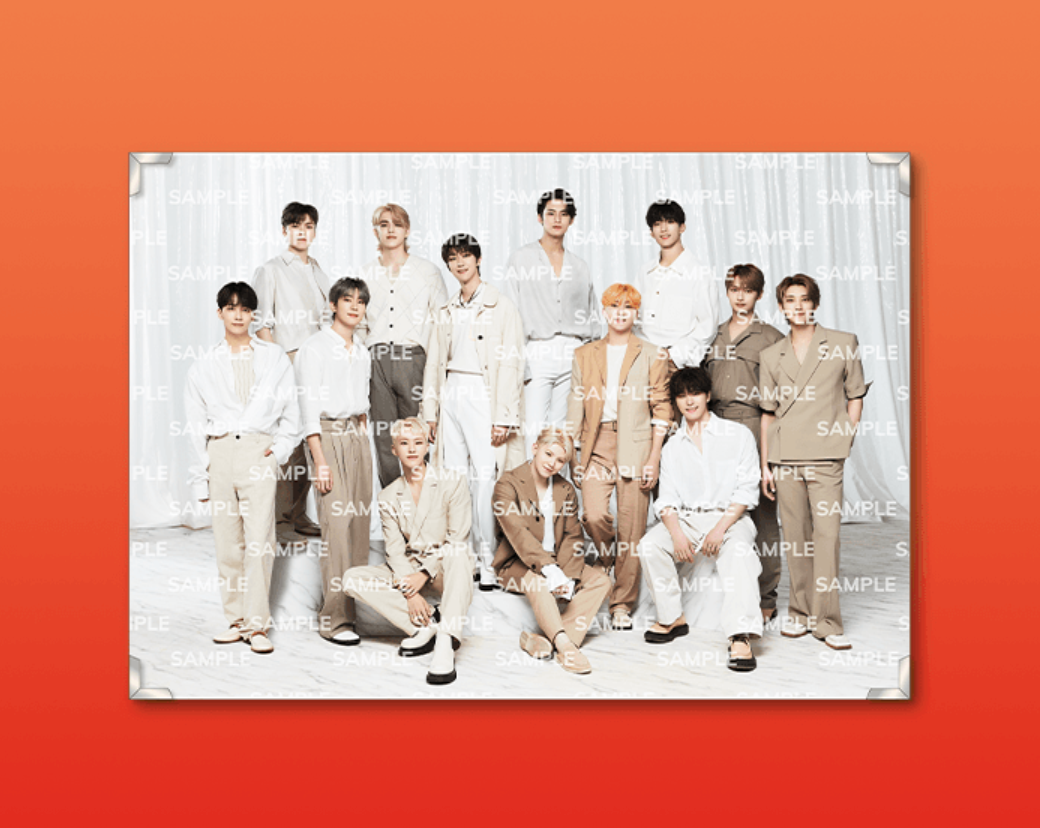 Seventeen BE THE SUN Premium Message Photo