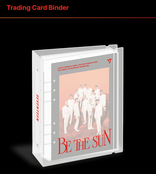 Seventeen BE THE SUN Trading Card Binder