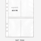 Be on D: [Refill] Korean Deco Pocket A5 6HOLE File [Photocard Binder Refil]