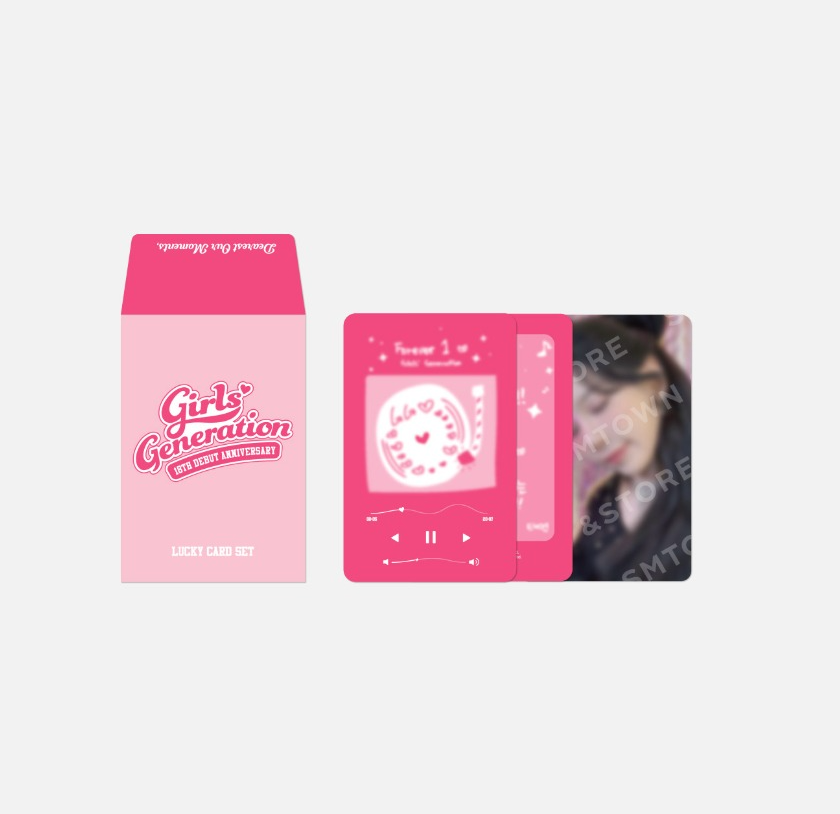 [PRE-ORDER] Girls' Generation - 18TH ANNIVERSARY LUCKY CARD SET