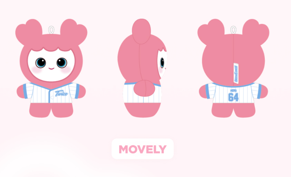 TWICE - OFFICIAL MERCH LOVELY PLUSH BABY Ver.