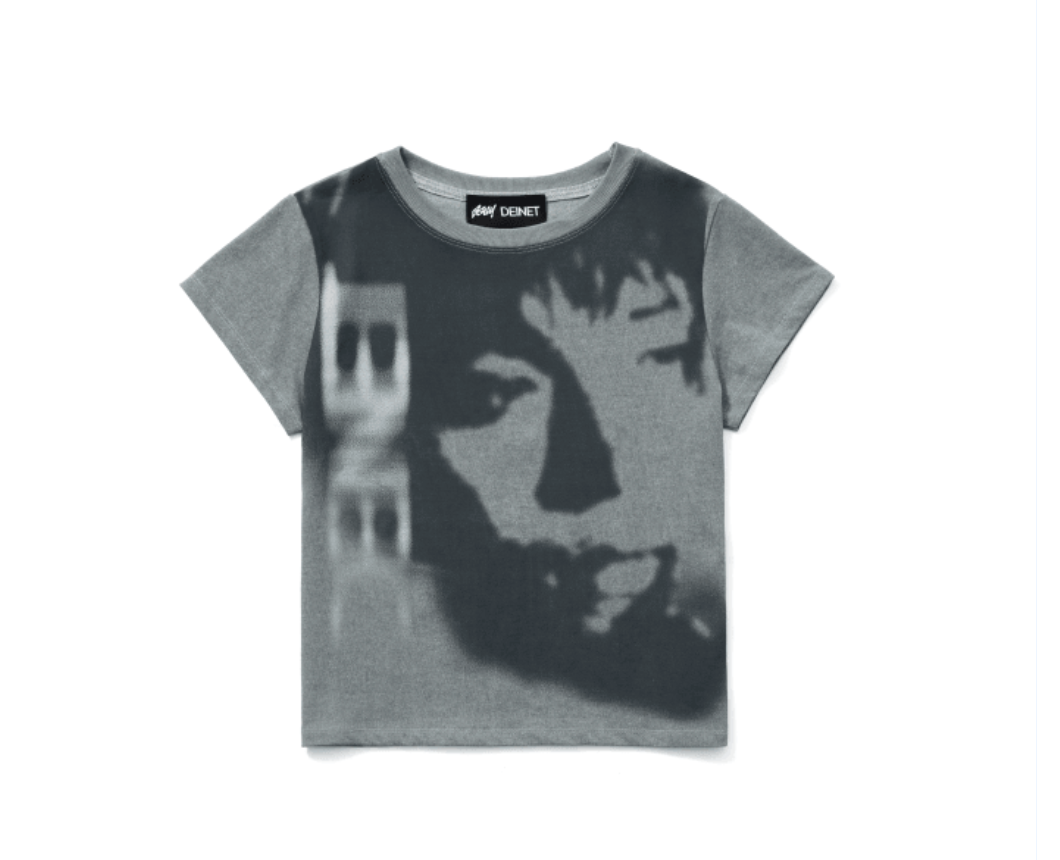 [Pre-Order] TXT [GGUM X DEINET] Crop S/S T-Shirt