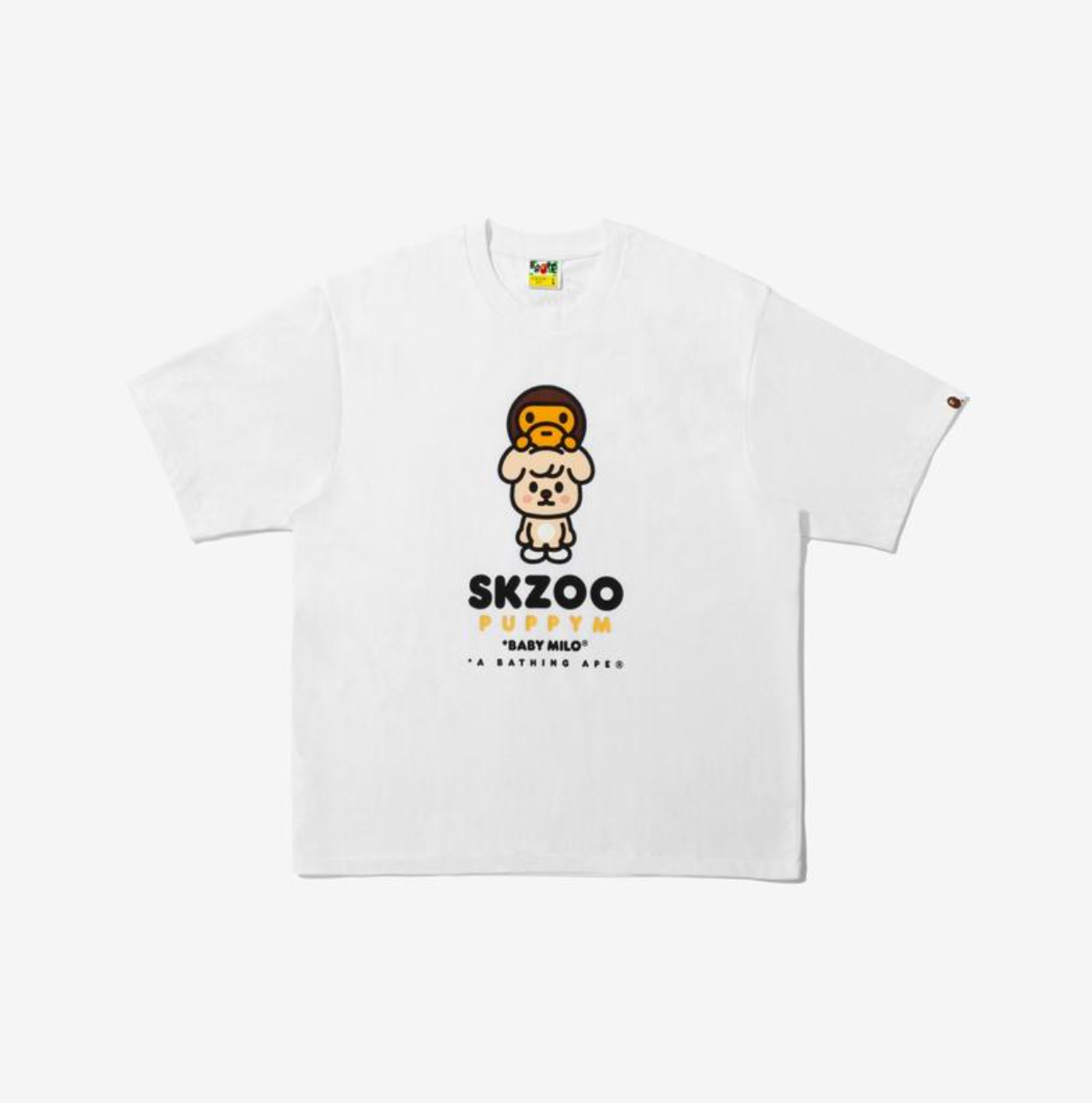 [Pre-Order] STRAY KIDS - BAPE X STRAY KIDS COLLABORATION OFFICIAL MD  BABY MILO TEE M