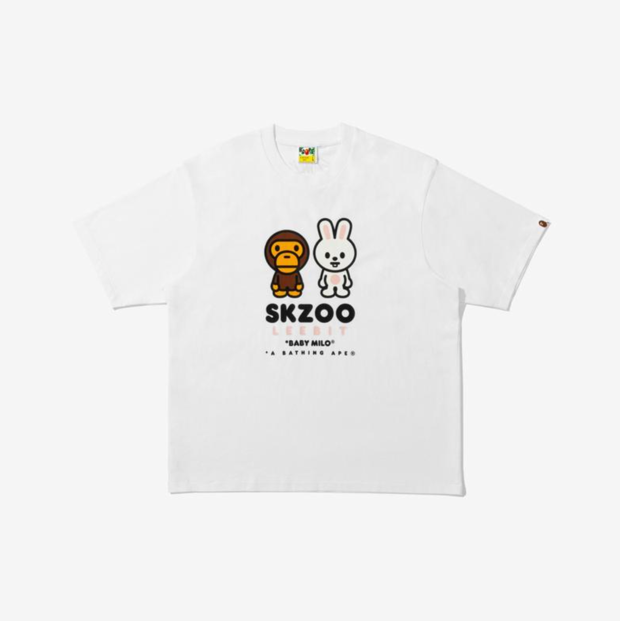 [Pre-Order] STRAY KIDS - BAPE X STRAY KIDS COLLABORATION OFFICIAL MD  BABY MILO TEE M