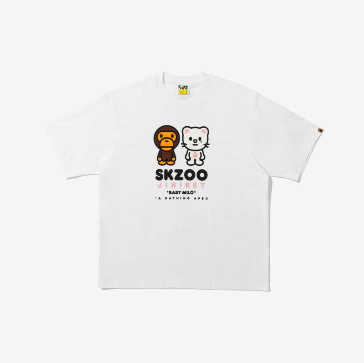 [Pre-Order] STRAY KIDS - BAPE X STRAY KIDS COLLABORATION OFFICIAL MD  BABY MILO TEE M