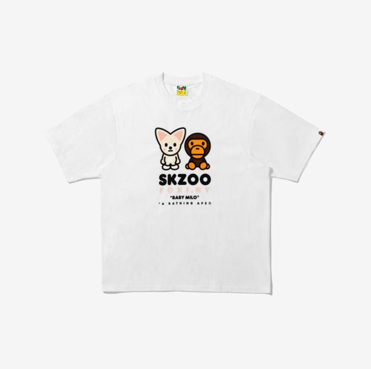 [Pre-Order] STRAY KIDS - BAPE X STRAY KIDS COLLABORATION OFFICIAL MD  BABY MILO TEE M
