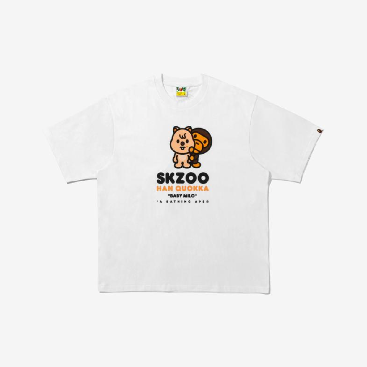 [Pre-Order] STRAY KIDS - BAPE X STRAY KIDS COLLABORATION OFFICIAL MD  BABY MILO TEE M
