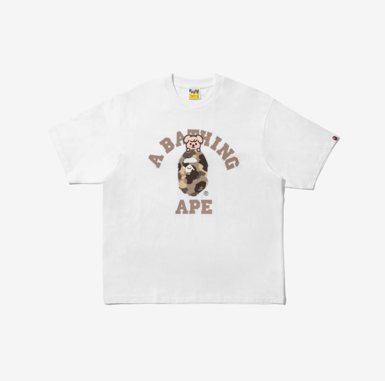 [Pre-Order] STRAY KIDS - BAPE X STRAY KIDS COLLABORATION OFFICIAL MD COLLEGE TEE M