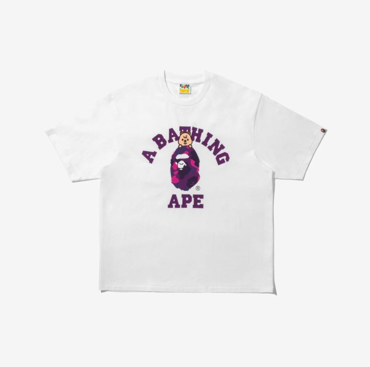 [Pre-Order] STRAY KIDS - BAPE X STRAY KIDS COLLABORATION OFFICIAL MD COLLEGE TEE M