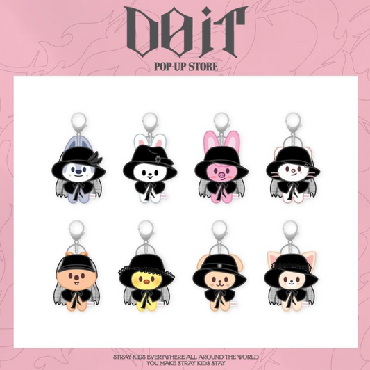 [Pre-Order] Stray Kids - SKZOO COSTUME MAGNET PLUSH KEYRING - DO IT POP UP STORE OFFICIAL MD