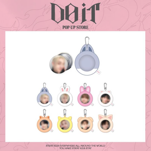 [Pre-Order] Stray Kids - SOFT FACE BADGE & SKZOO COVER SET - DO IT POP UP STORE OFFICIAL MD