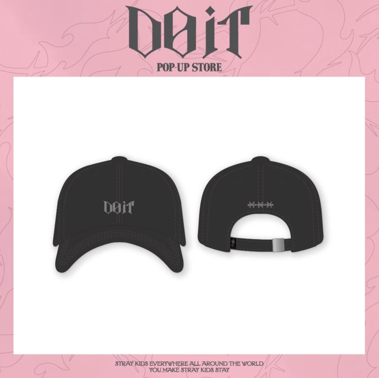 [Pre-Order] Stray Kids - BALL CAP - DO IT POP UP STORE OFFICIAL MD