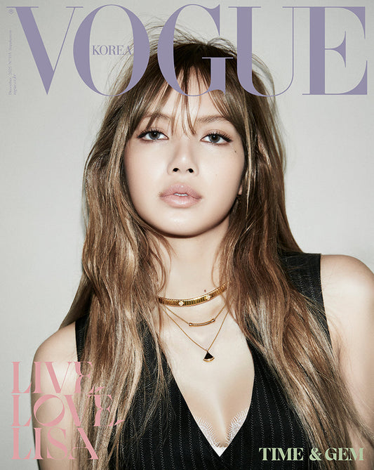 [Pre-Order] BLACKPINK LISA - VOGUE MAGAZINE 2025 DECEMBER ISSUE FOR BULGARI COVER