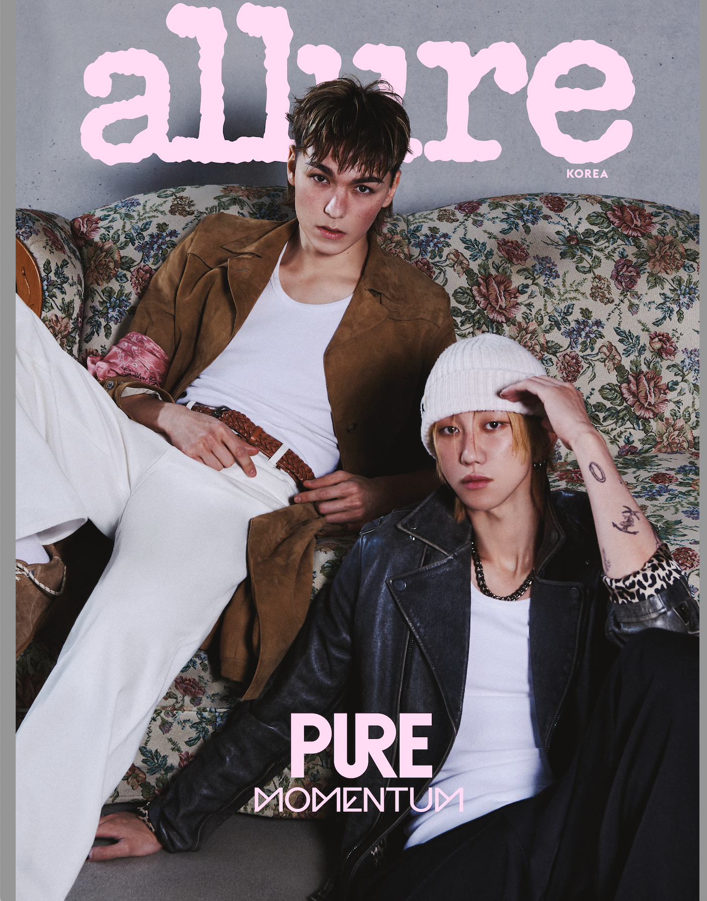 SEVENTEEN VERNON, THE8 - ALLURE MAGAZINE 2026 APRIL ISSUE COVER