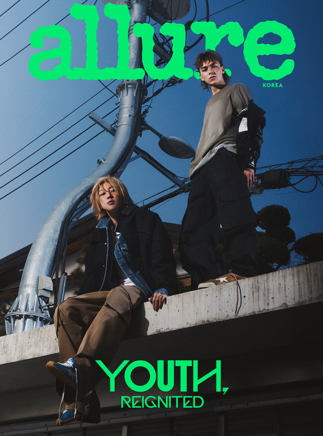 SEVENTEEN VERNON, THE8 - ALLURE MAGAZINE 2026 APRIL ISSUE COVER