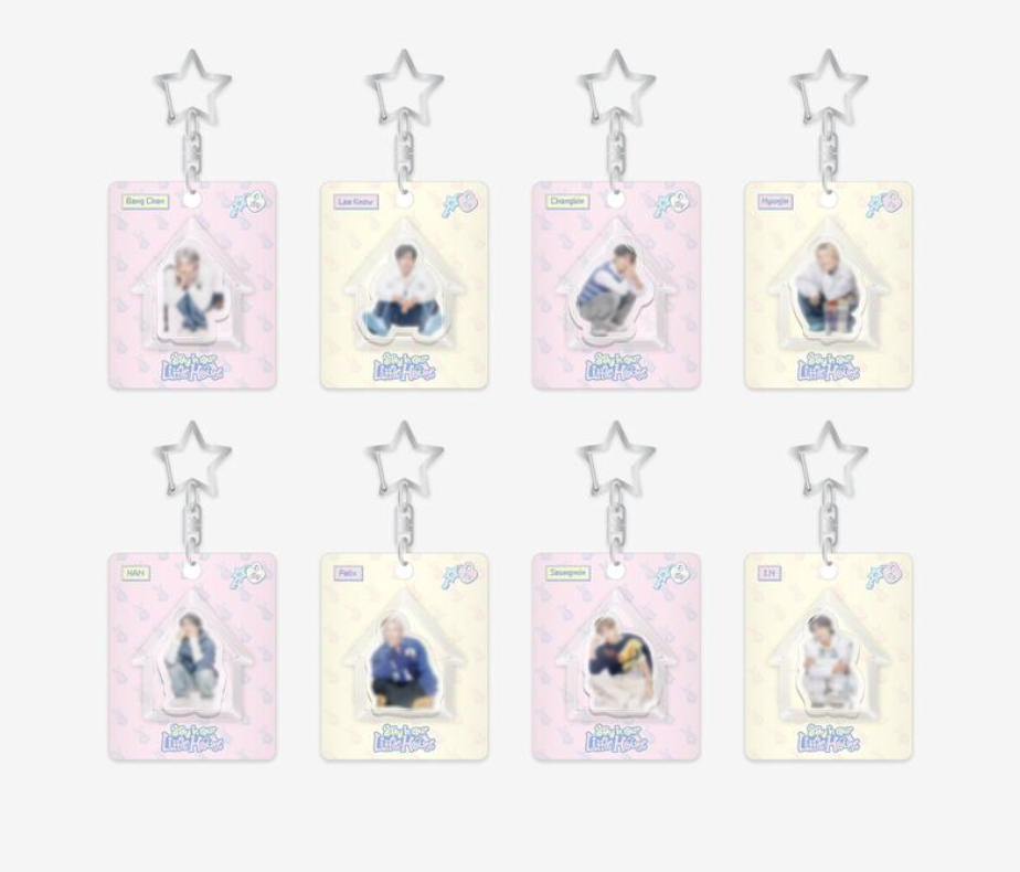 [Pre-Order] STRAY KIDS - MINI BLOCK KEYRING - STAY in Our Little House