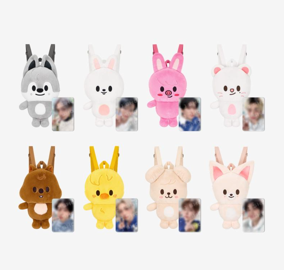 [Pre-Order] STRAY KIDS - SKZOO PLUSH BACKPACK - STAY in Our Little House