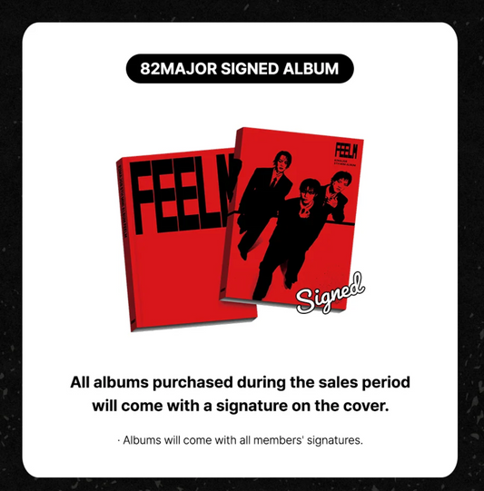 [Pre-Order][Signed] 82MAJOR - 5th MINI ALBUM : FEELM (PHOTO BOOK ver.)