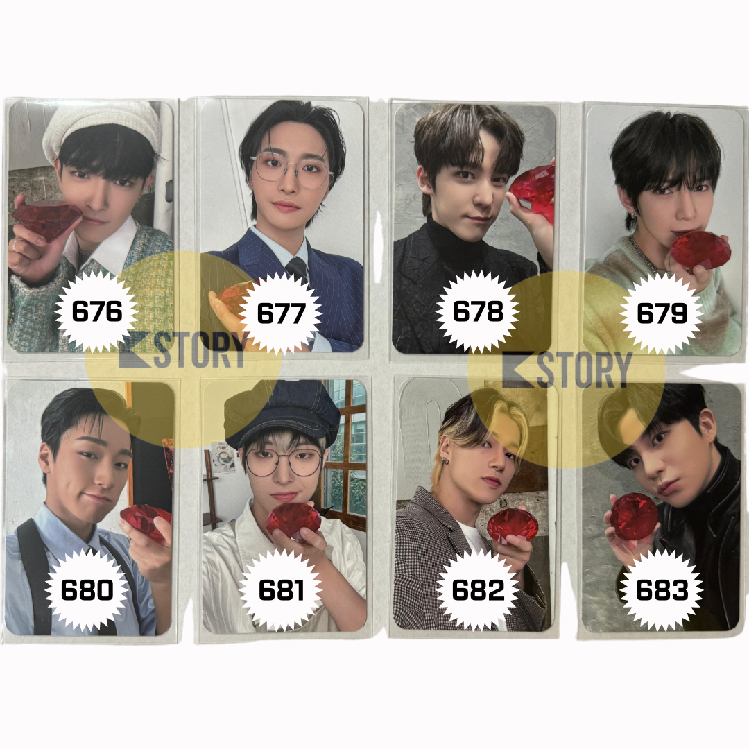 [Photocard 547 and 676 - 683] ATEEZ - 2024 SEASON'S GREETINGS POB