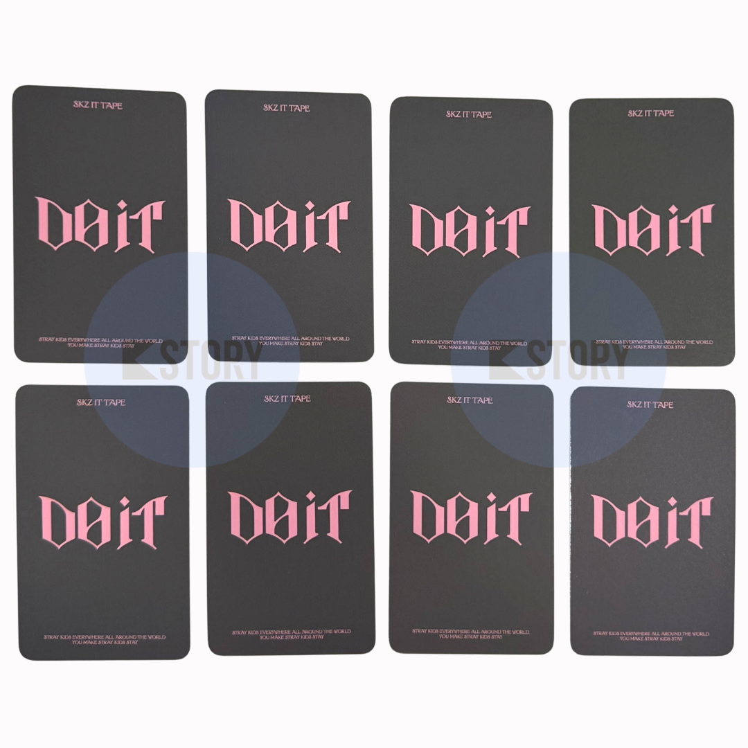 [Photocard 2329-2336] STRAY KIDS - DO IT SKZ IT TAPE ALBUM: FANS SHOP POB