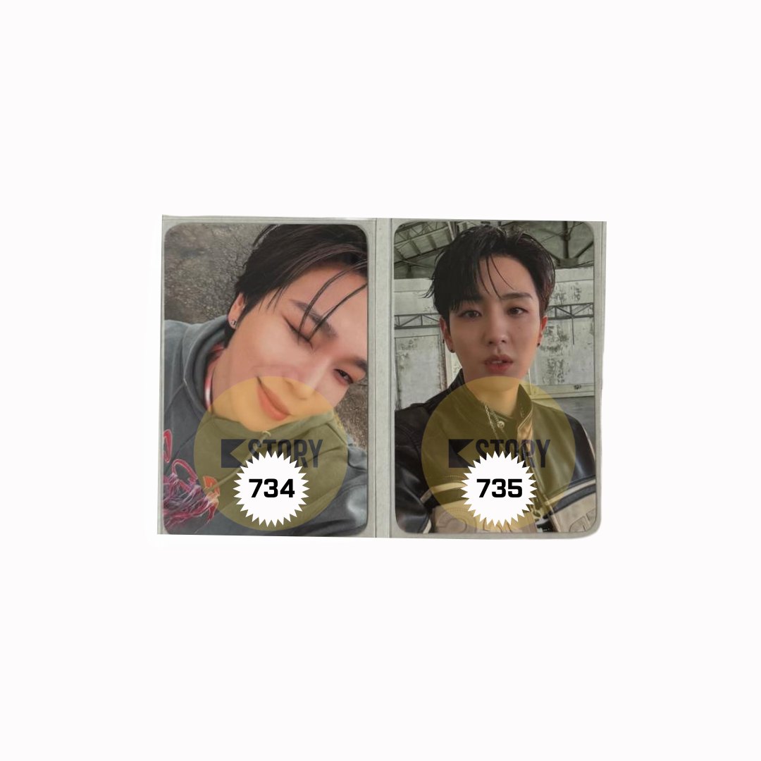 [Photocard 734-735] SEVENUS - SPRING CANVAS 1ST MINI ALBUM YES24 POB