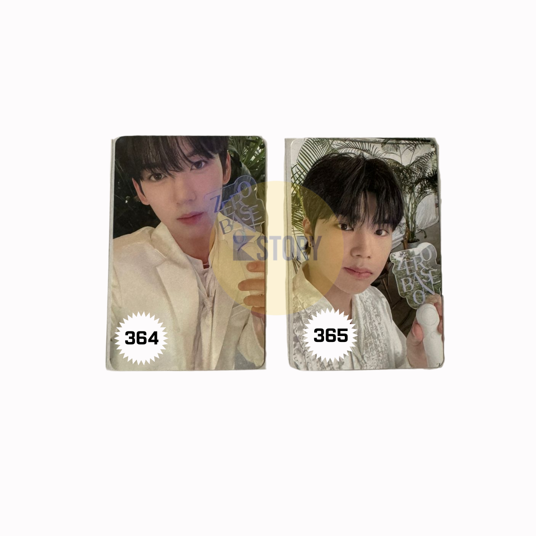 [Photocard 364-365] ZEROBASEONE  2023 ZEROBASEONE FAN-CON OFFICIAL MD SPECIAL GIFT