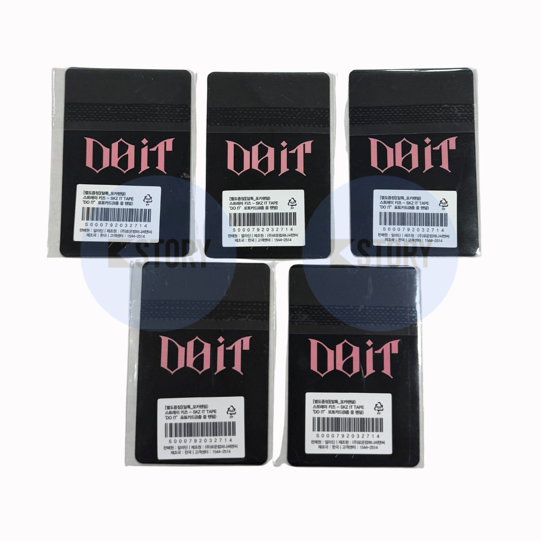 [Photocard 2337-2341] STRAY KIDS - DO IT SKZ IT TAPE ALBUM: ALADIN POB