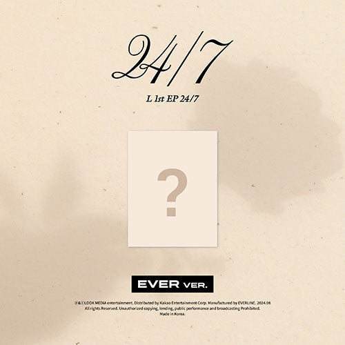 L - 24/7 1ST EP ALBUM EVER VER