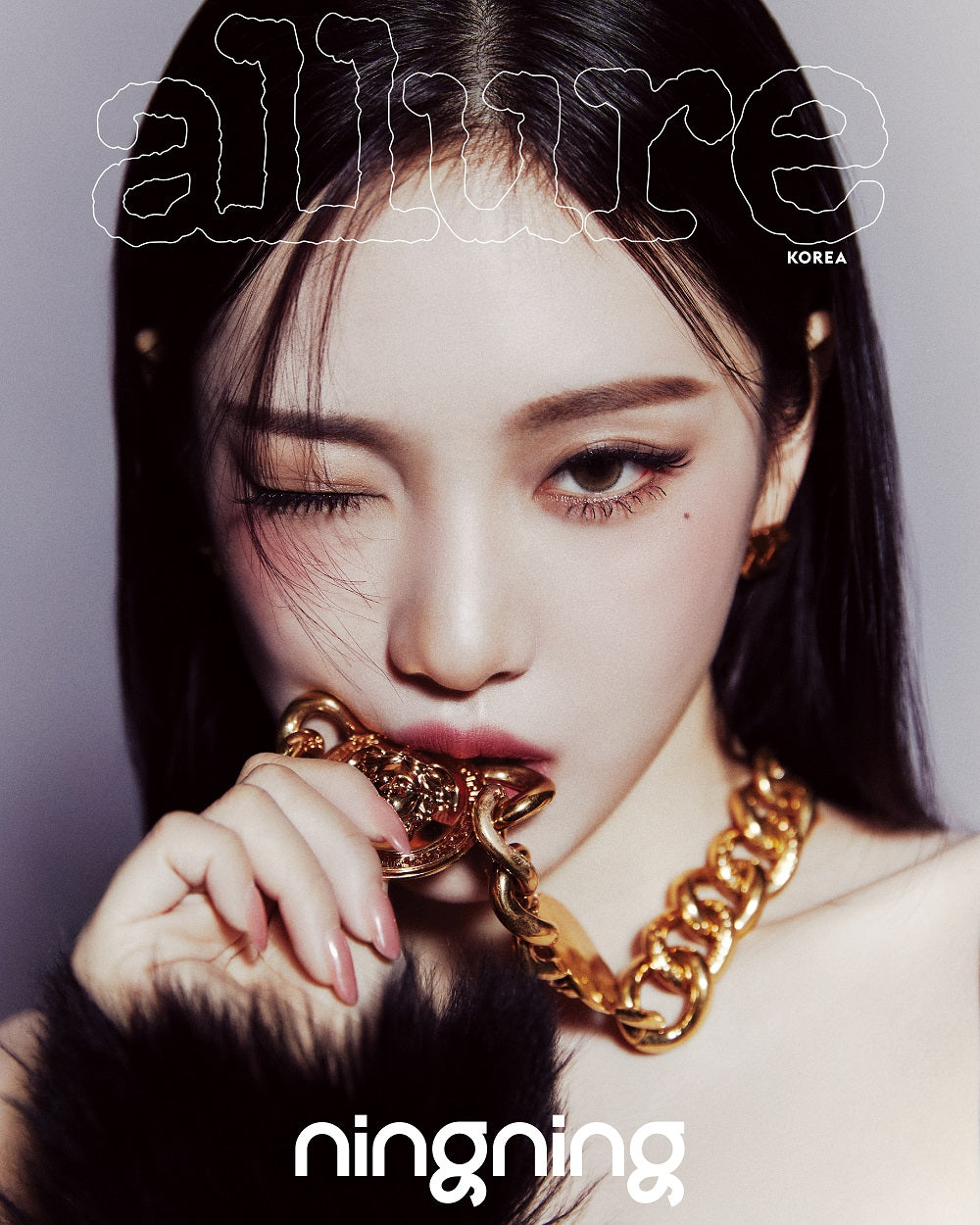 [Pre-Order] AESPA NINGNING - ALLURE MAGAZINE 2024 DECEMBER ISSUE