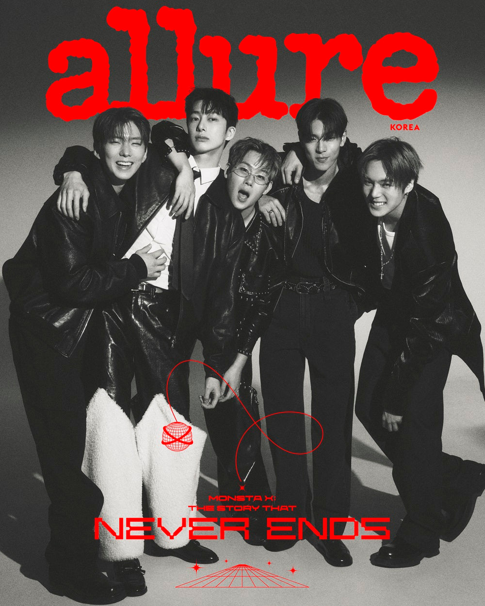 MONSTA X - ALLURE MAGAZINE 2025 JULY ISSUE