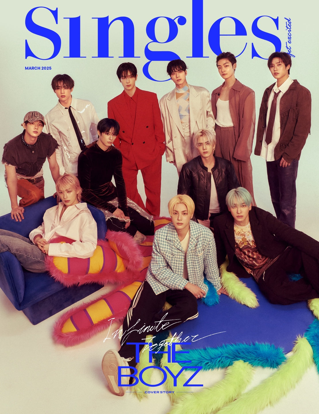 [Pre-Order] THE BOYZ - SINGLES MAGAZINE 2025 MARCH ISSUE