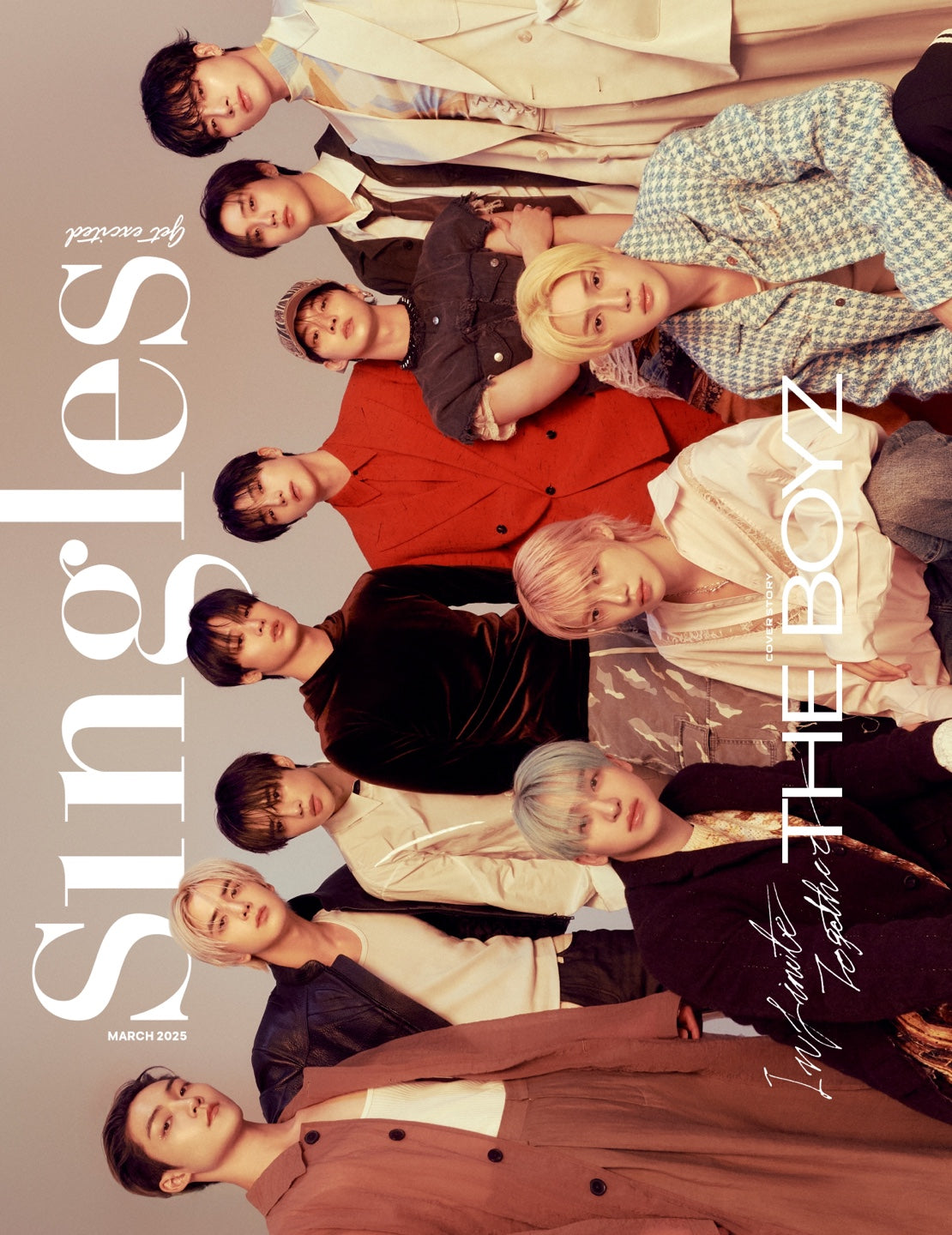 [Pre-Order] THE BOYZ - SINGLES MAGAZINE 2025 MARCH ISSUE