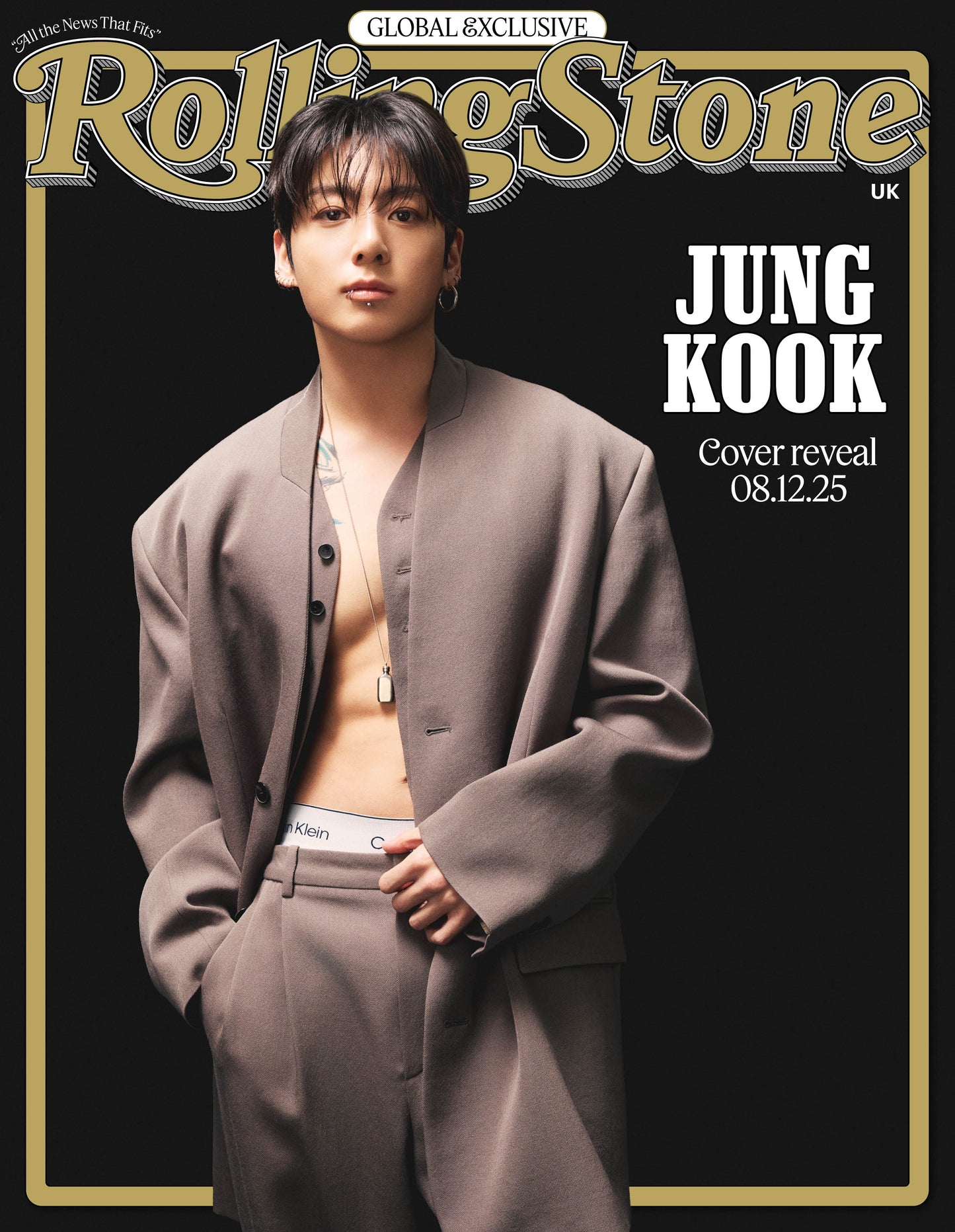 [Pre-Order] BTS JUNGKOOK - ROLLINGSTONE UK MAGAZINE FEBRUARY ISSUE COVER
