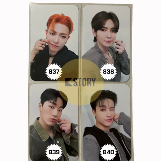 [Photocard 837-840] ATEEZ - GOLDEN HOUR : PART.1 10TH MINI ALBUM DIGIPACK TOKTOQ POB