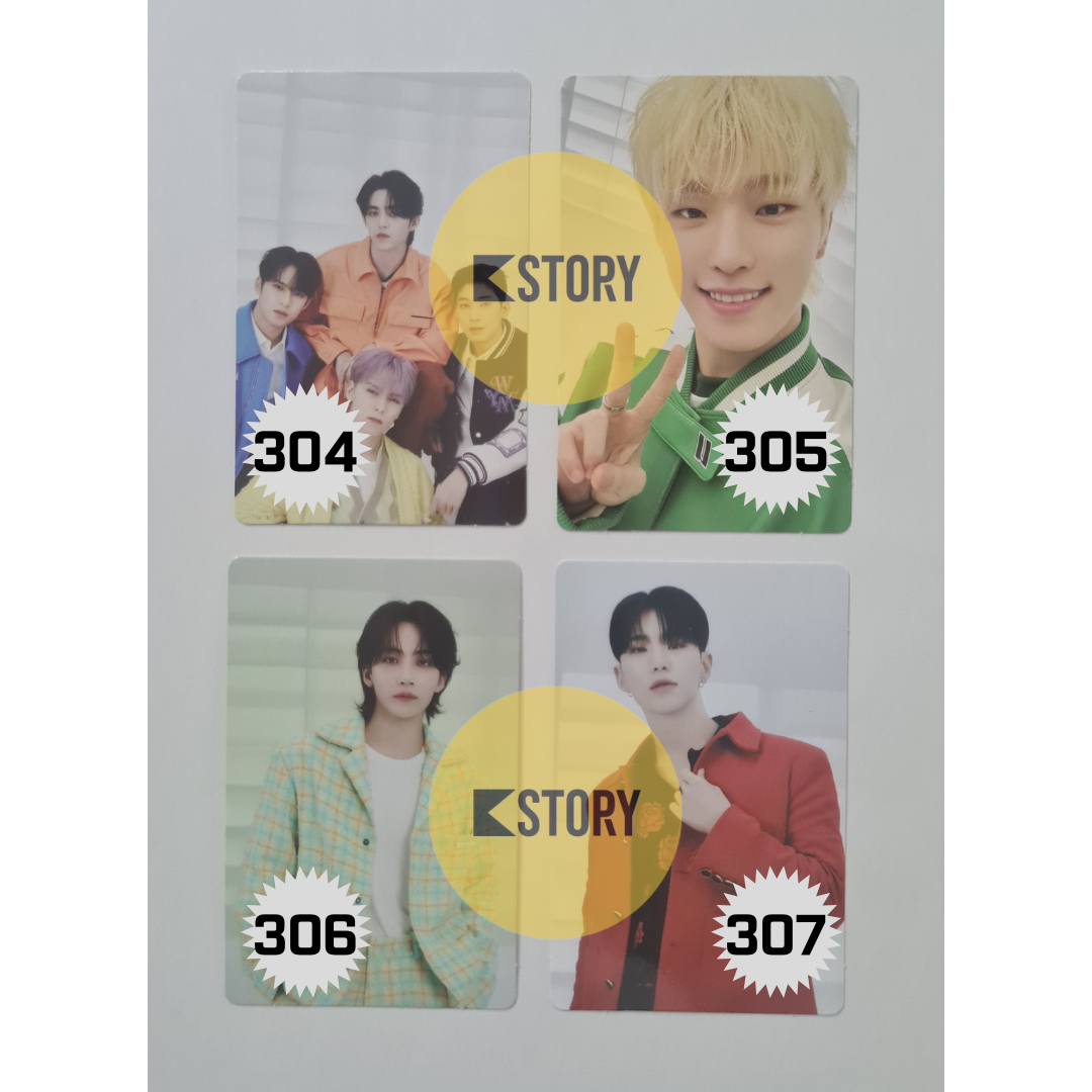 [Photocard 304-319] SEVENTEEN TOUR FOLLOW Official MD - Trading Card