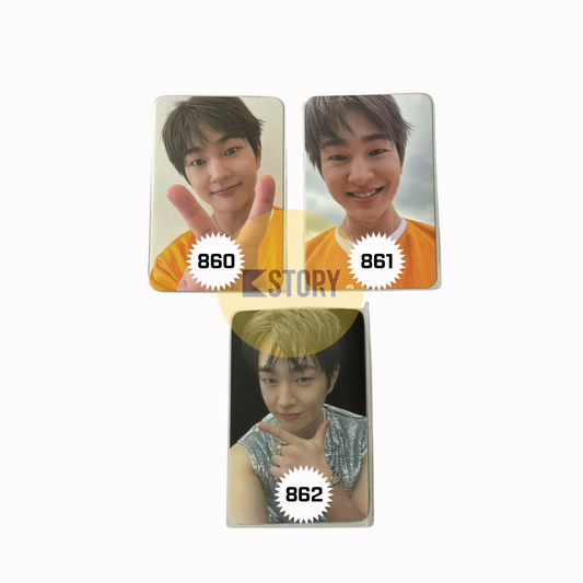 [Photocard 860-862] ONEW - FLOW 3RD MINI ALBUM PHOTOBOOK POB