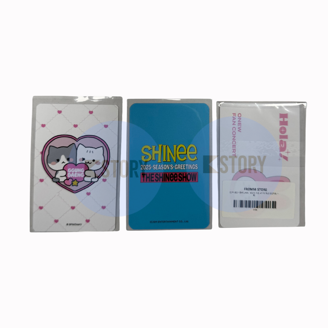 [Photocard 2200-2202] SHINEE MIX POBS