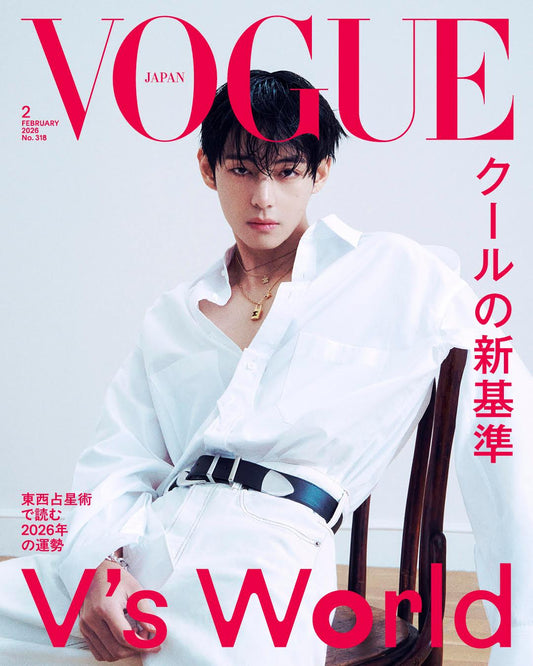 [Pre-Order] BTS V - VOGUE JAPAN MAGAZINE FEBRUARY 2026 ISSUE
