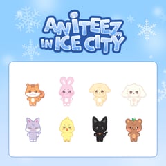 ATEEZ - ATEEZ X ANITEEZ IN ICE CITY OFFICIAL MD PLUSH DOLL